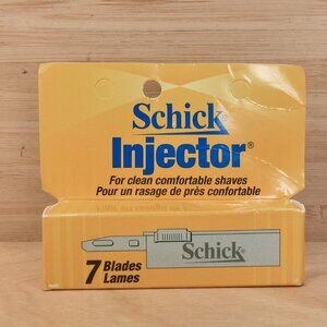 Schick Injector Razor Blades 7 Count Refills / New Sealed